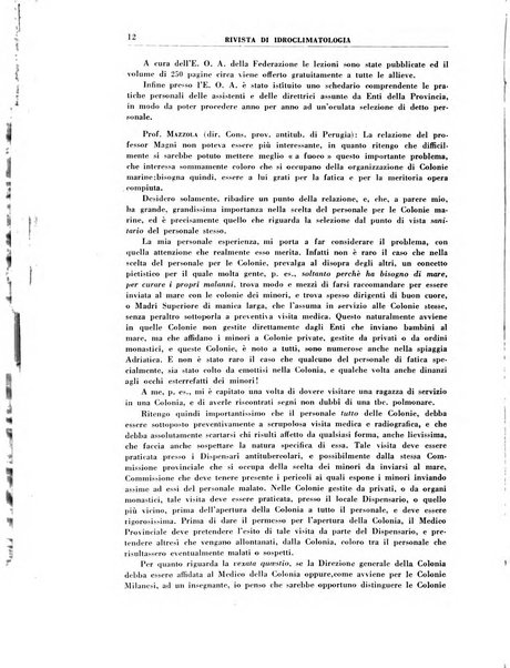 Rivista di idroclimatologia, talassologia e terapia fisica organo ufficiale dell'Associazione medica italiana di idroclimatologia talassologia e terapia fisica