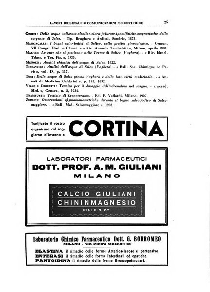 Rivista di idroclimatologia, talassologia e terapia fisica organo ufficiale dell'Associazione medica italiana di idroclimatologia talassologia e terapia fisica