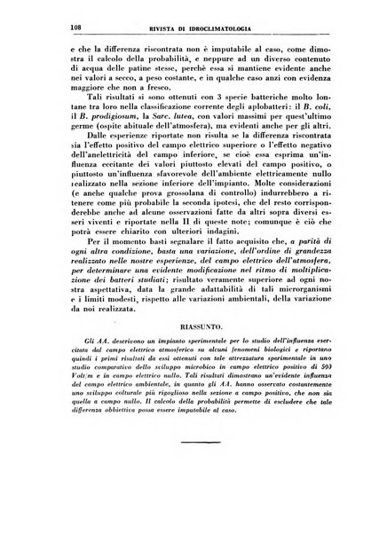 Rivista di idroclimatologia, talassologia e terapia fisica organo ufficiale dell'Associazione medica italiana di idroclimatologia talassologia e terapia fisica