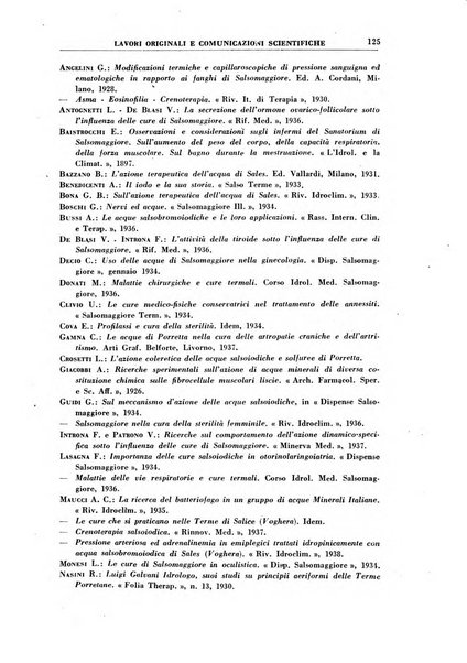 Rivista di idroclimatologia, talassologia e terapia fisica organo ufficiale dell'Associazione medica italiana di idroclimatologia talassologia e terapia fisica