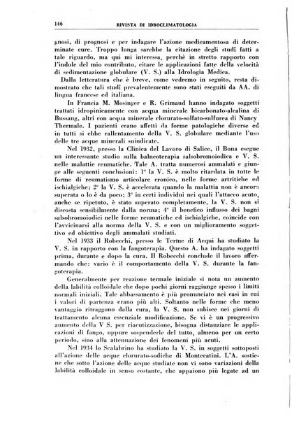 Rivista di idroclimatologia, talassologia e terapia fisica organo ufficiale dell'Associazione medica italiana di idroclimatologia talassologia e terapia fisica