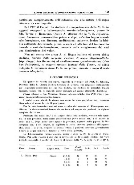 Rivista di idroclimatologia, talassologia e terapia fisica organo ufficiale dell'Associazione medica italiana di idroclimatologia talassologia e terapia fisica