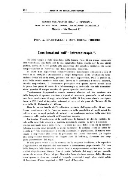 Rivista di idroclimatologia, talassologia e terapia fisica organo ufficiale dell'Associazione medica italiana di idroclimatologia talassologia e terapia fisica