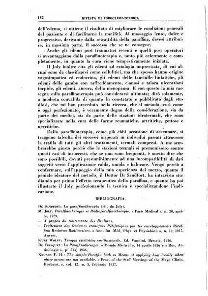 Rivista di idroclimatologia, talassologia e terapia fisica organo ufficiale dell'Associazione medica italiana di idroclimatologia talassologia e terapia fisica