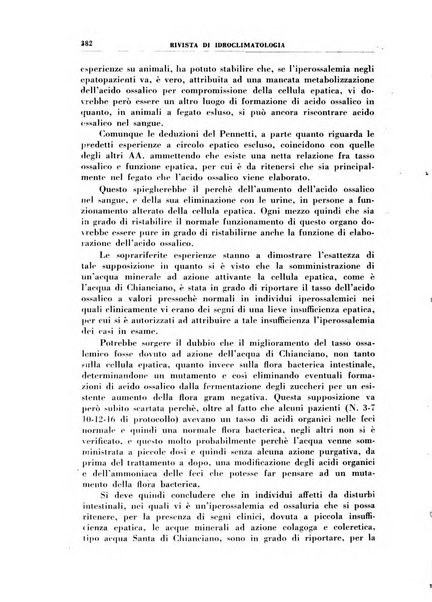 Rivista di idroclimatologia, talassologia e terapia fisica organo ufficiale dell'Associazione medica italiana di idroclimatologia talassologia e terapia fisica