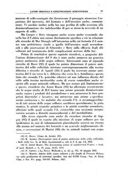 Rivista di idroclimatologia, talassologia e terapia fisica organo ufficiale dell'Associazione medica italiana di idroclimatologia talassologia e terapia fisica