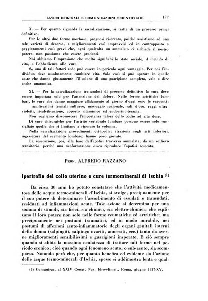 Rivista di idroclimatologia, talassologia e terapia fisica organo ufficiale dell'Associazione medica italiana di idroclimatologia talassologia e terapia fisica