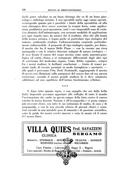 Rivista di idroclimatologia, talassologia e terapia fisica organo ufficiale dell'Associazione medica italiana di idroclimatologia talassologia e terapia fisica