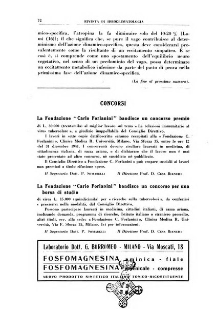 Rivista di idroclimatologia, talassologia e terapia fisica organo ufficiale dell'Associazione medica italiana di idroclimatologia talassologia e terapia fisica