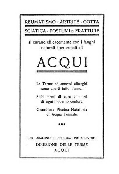 Rivista di idroclimatologia, talassologia e terapia fisica organo ufficiale dell'Associazione medica italiana di idroclimatologia talassologia e terapia fisica