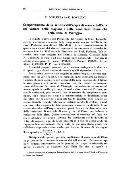 Rivista di idroclimatologia, talassologia e terapia fisica organo ufficiale dell'Associazione medica italiana di idroclimatologia talassologia e terapia fisica