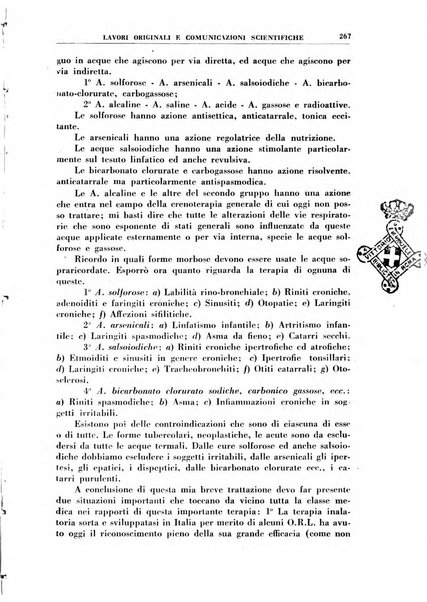 Rivista di idroclimatologia, talassologia e terapia fisica organo ufficiale dell'Associazione medica italiana di idroclimatologia talassologia e terapia fisica