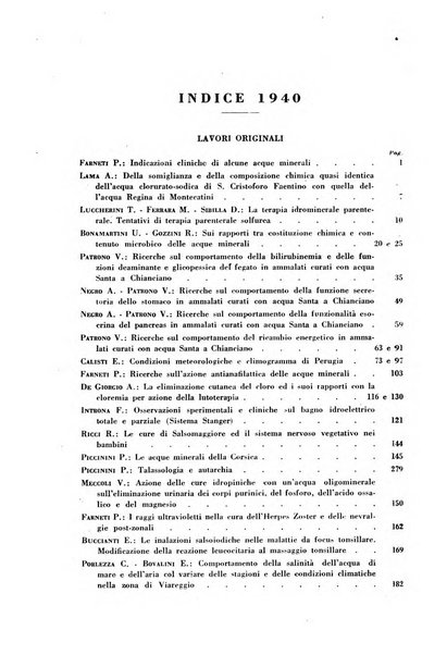 Rivista di idroclimatologia, talassologia e terapia fisica organo ufficiale dell'Associazione medica italiana di idroclimatologia talassologia e terapia fisica