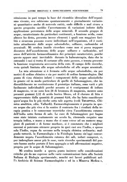 Rivista di idroclimatologia, talassologia e terapia fisica organo ufficiale dell'Associazione medica italiana di idroclimatologia talassologia e terapia fisica