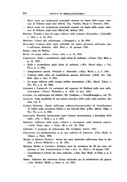 Rivista di idroclimatologia, talassologia e terapia fisica organo ufficiale dell'Associazione medica italiana di idroclimatologia talassologia e terapia fisica