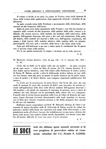 Rivista di idroclimatologia, talassologia e terapia fisica organo ufficiale dell'Associazione medica italiana di idroclimatologia talassologia e terapia fisica