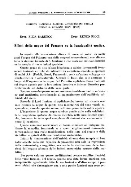 Rivista di idroclimatologia, talassologia e terapia fisica organo ufficiale dell'Associazione medica italiana di idroclimatologia talassologia e terapia fisica