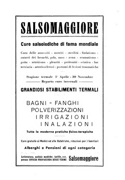 Rivista di idroclimatologia, talassologia e terapia fisica organo ufficiale dell'Associazione medica italiana di idroclimatologia talassologia e terapia fisica