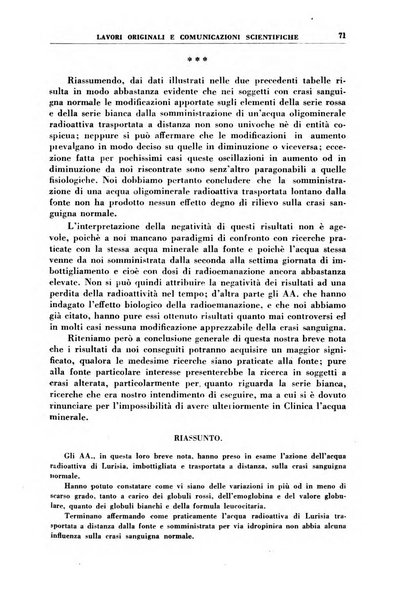 Rivista di idroclimatologia, talassologia e terapia fisica organo ufficiale dell'Associazione medica italiana di idroclimatologia talassologia e terapia fisica