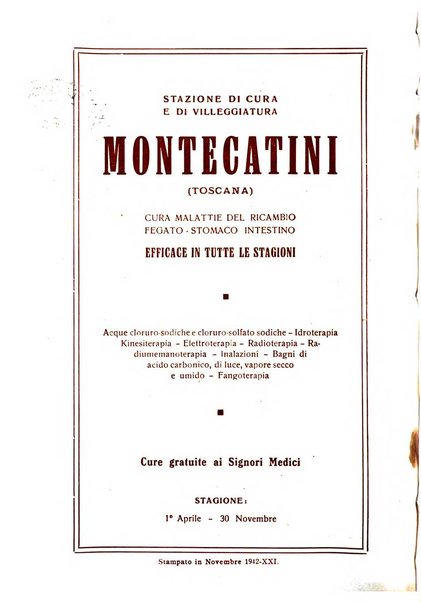 Rivista di idroclimatologia, talassologia e terapia fisica organo ufficiale dell'Associazione medica italiana di idroclimatologia talassologia e terapia fisica