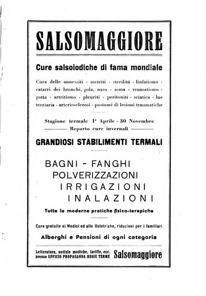 Rivista di idroclimatologia, talassologia e terapia fisica organo ufficiale dell'Associazione medica italiana di idroclimatologia talassologia e terapia fisica