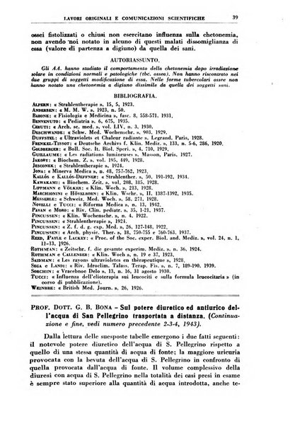 Rivista di idroclimatologia, talassologia e terapia fisica organo ufficiale dell'Associazione medica italiana di idroclimatologia talassologia e terapia fisica