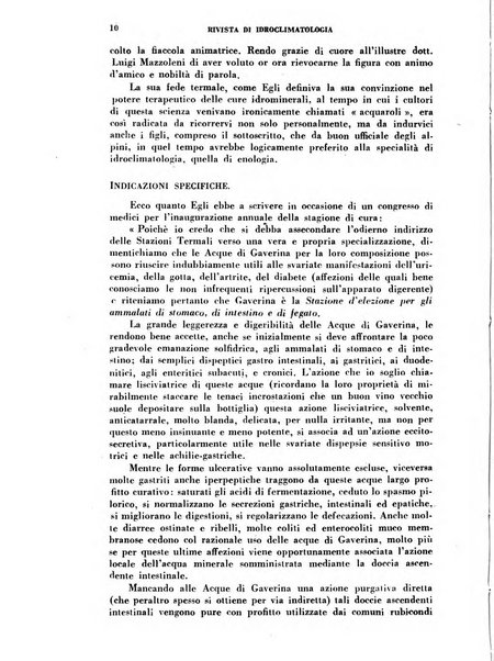 Rivista di idroclimatologia, talassologia e terapia fisica organo ufficiale dell'Associazione medica italiana di idroclimatologia talassologia e terapia fisica