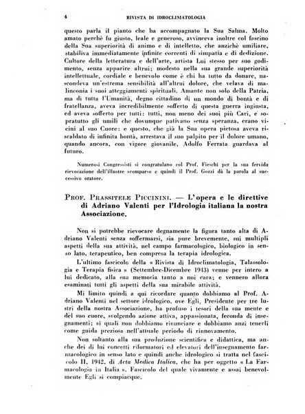 Rivista di idroclimatologia, talassologia e terapia fisica organo ufficiale dell'Associazione medica italiana di idroclimatologia talassologia e terapia fisica