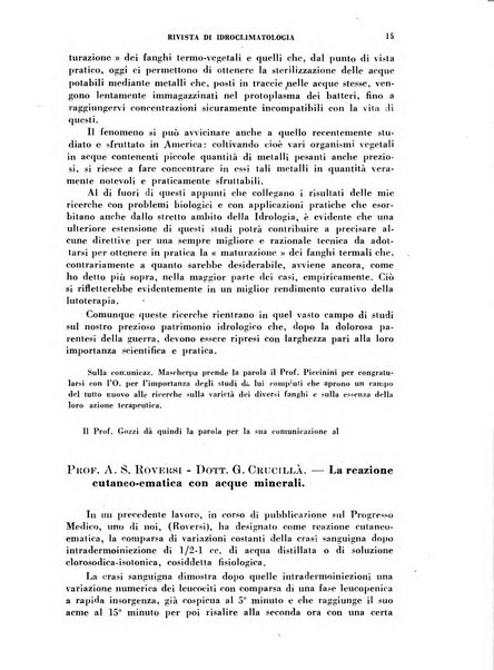 Rivista di idroclimatologia, talassologia e terapia fisica organo ufficiale dell'Associazione medica italiana di idroclimatologia talassologia e terapia fisica