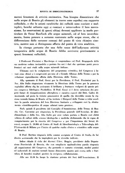 Rivista di idroclimatologia, talassologia e terapia fisica organo ufficiale dell'Associazione medica italiana di idroclimatologia talassologia e terapia fisica