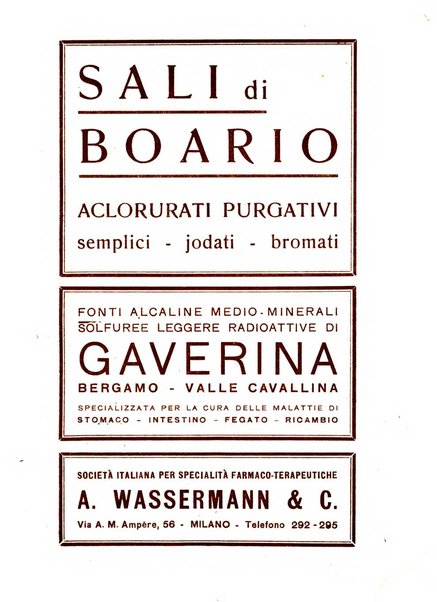 Rivista di idroclimatologia, talassologia e terapia fisica organo ufficiale dell'Associazione medica italiana di idroclimatologia talassologia e terapia fisica