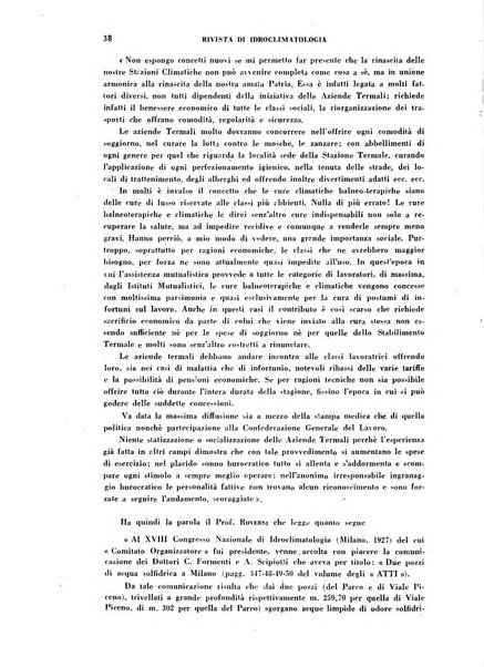 Rivista di idroclimatologia, talassologia e terapia fisica organo ufficiale dell'Associazione medica italiana di idroclimatologia talassologia e terapia fisica