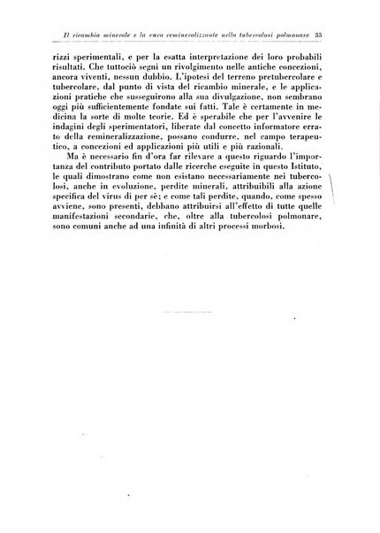 Rivista di patologia e clinica della tubercolosi organo ufficiale della Società italiana fascista di studi scientifici sulla tubercolosi