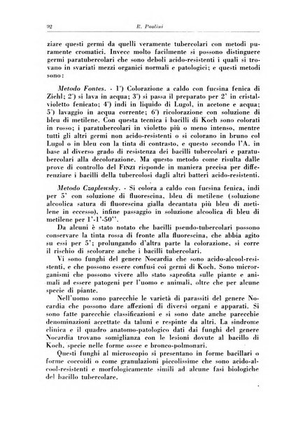 Rivista di patologia e clinica della tubercolosi organo ufficiale della Società italiana fascista di studi scientifici sulla tubercolosi