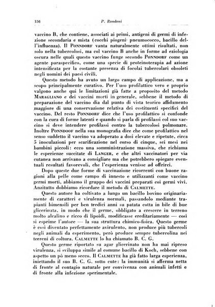 Rivista di patologia e clinica della tubercolosi organo ufficiale della Società italiana fascista di studi scientifici sulla tubercolosi