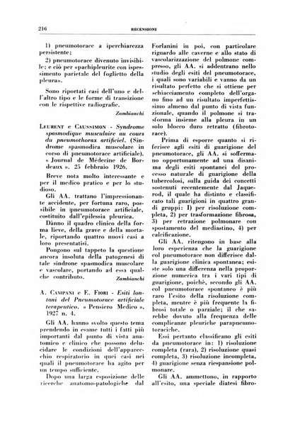 Rivista di patologia e clinica della tubercolosi organo ufficiale della Società italiana fascista di studi scientifici sulla tubercolosi