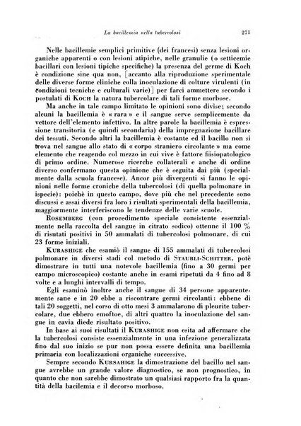 Rivista di patologia e clinica della tubercolosi organo ufficiale della Società italiana fascista di studi scientifici sulla tubercolosi