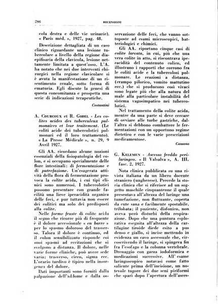 Rivista di patologia e clinica della tubercolosi organo ufficiale della Società italiana fascista di studi scientifici sulla tubercolosi