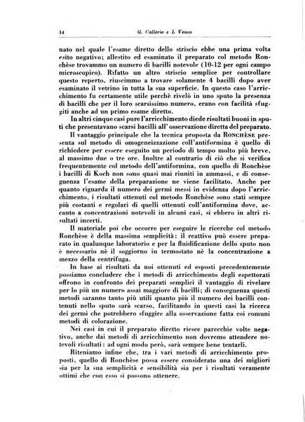 Rivista di patologia e clinica della tubercolosi organo ufficiale della Società italiana fascista di studi scientifici sulla tubercolosi