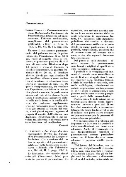 Rivista di patologia e clinica della tubercolosi organo ufficiale della Società italiana fascista di studi scientifici sulla tubercolosi