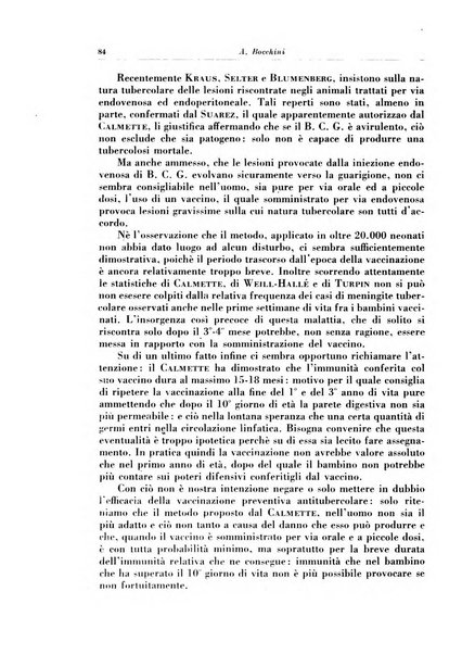 Rivista di patologia e clinica della tubercolosi organo ufficiale della Società italiana fascista di studi scientifici sulla tubercolosi