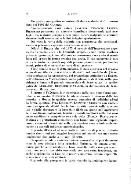 Rivista di patologia e clinica della tubercolosi organo ufficiale della Società italiana fascista di studi scientifici sulla tubercolosi