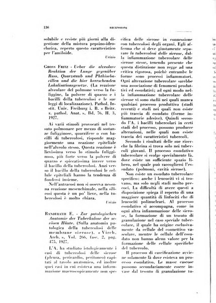 Rivista di patologia e clinica della tubercolosi organo ufficiale della Società italiana fascista di studi scientifici sulla tubercolosi