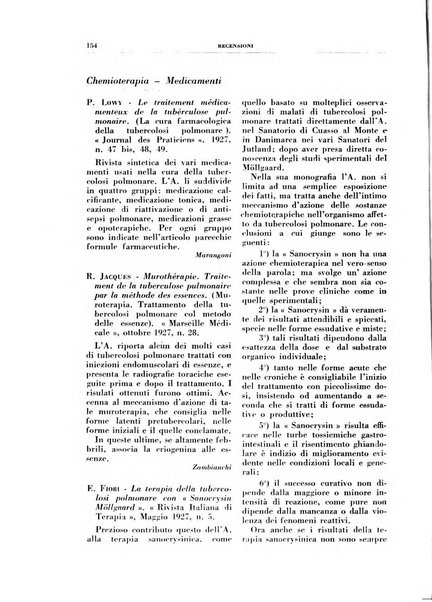 Rivista di patologia e clinica della tubercolosi organo ufficiale della Società italiana fascista di studi scientifici sulla tubercolosi