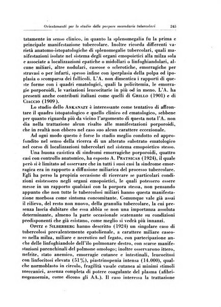 Rivista di patologia e clinica della tubercolosi organo ufficiale della Società italiana fascista di studi scientifici sulla tubercolosi