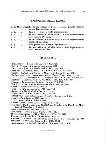 Rivista di patologia e clinica della tubercolosi organo ufficiale della Società italiana fascista di studi scientifici sulla tubercolosi