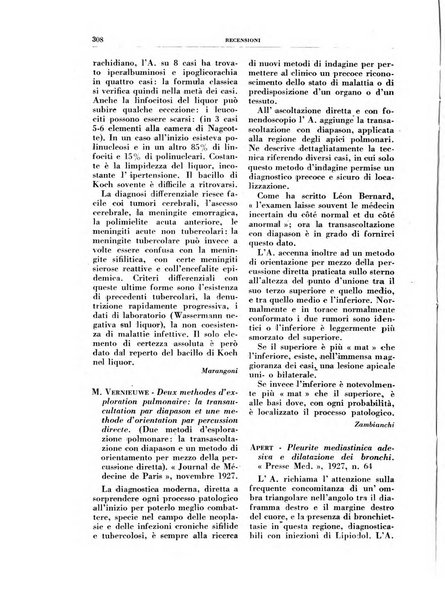 Rivista di patologia e clinica della tubercolosi organo ufficiale della Società italiana fascista di studi scientifici sulla tubercolosi