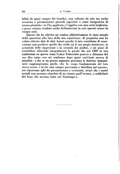 Rivista di patologia e clinica della tubercolosi organo ufficiale della Società italiana fascista di studi scientifici sulla tubercolosi