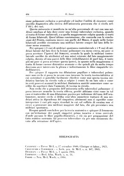 Rivista di patologia e clinica della tubercolosi organo ufficiale della Società italiana fascista di studi scientifici sulla tubercolosi