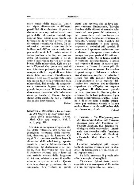 Rivista di patologia e clinica della tubercolosi organo ufficiale della Società italiana fascista di studi scientifici sulla tubercolosi